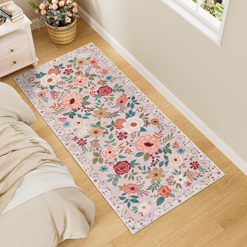 DUKINO Läufer für Flur, waschbar, mit rutschfester Unterseite, niedriger Flor, weicher Boho-Teppich für Küche, Flur, Eingangsbereich, Waschküche, Schlafzimmer, Beige DUKINO Läufer für Flur, waschbar, mit rutschfester Unterseite, niedriger Flor, weicher Boho-Teppich für Küche, Flur, Eingangsbereich, Waschküche, Schlafzimmer, Beige von DUKINO
