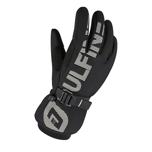 DULFINE Winter-Arbeitshandschuhe für Herren/Damen, 3M Thinsulate-Thermofutter, Touchscreen, warme Handschuhe für Outdoor, Skifahren, Radfahren, Motorrad von DULFINE