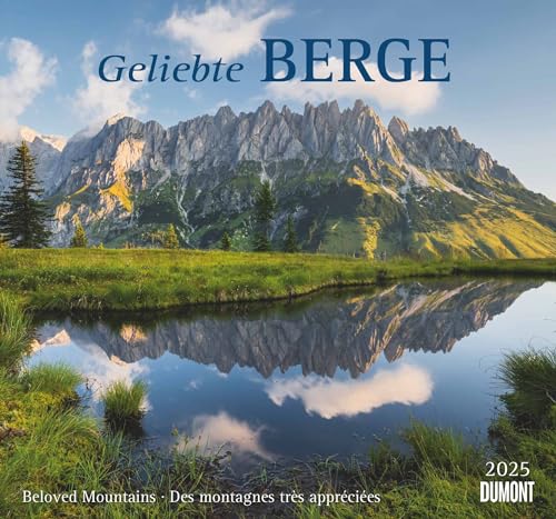 Geliebte Berge 2025 - DUMONT Wandkalender - mit den wichtigsten Feiertagen - Format 38,0 x 35,5 cm von Dumont Kalenderverlag