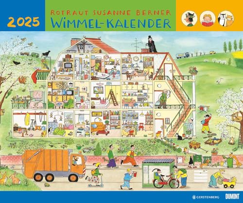 Wimmel-Kalender 2025 – DUMONT Kinderkalender – Wandkalender 60 x 50 cm – Spiralbindung von Dumont Kalenderverlag