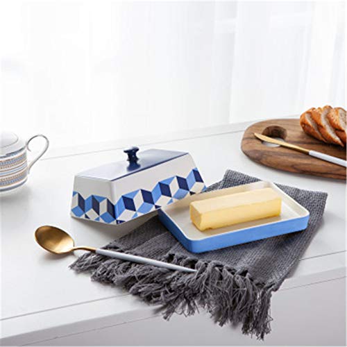 Butterbehälterschale Keramikgeschirr Butterdose mit Deckel Set Tagesgeschirr für Restaurants und Haushalte Butterbehälterschale Keramikgeschirr Butterdose mit Deckel Set Tagesgeschirr für Restaurants und Haushalte von DUMRALBQE