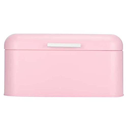 DUMRALBQE Brotkasten Brotbox Brotbehälter Organizer Brot Aufbewahrungsbox zur Aufbewahrung Frisch halten(Rosa) von DUMRALBQE