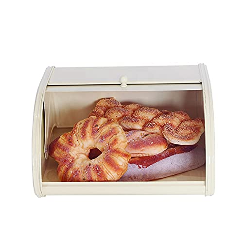 DUMRALBQE Brotkasten Metall Brotbox Aufbewahrung Lebensmittelbehälter Kleinries Organizer zur Aufbewahrung Frisch halten DUMRALBQE Brotkasten Metall Brotbox Aufbewahrung Lebensmittelbehälter Kleinries Organizer zur Aufbewahrung Frisch halten von DUMRALBQE
