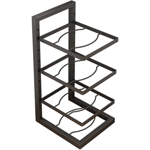 DUMRALBQE Küchentopfregal Küche Töpfe und Pfannen Rack Haushalt Geschirr Lagerung Einstellbar für Küchentheke und Küchenschrank DUMRALBQE Küchentopfregal Küche Töpfe und Pfannen Rack Haushalt Geschirr Lagerung Einstellbar für Küchentheke und Küchenschrank von DUMRALBQE