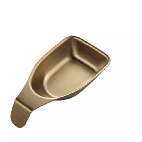 DUMRALBQE Saucenbecher Kreativer Soßenteller Kommerzieller Gewürz-Dip-Teller für Dippen und Portionieren(Silver,120ml) von DUMRALBQE
