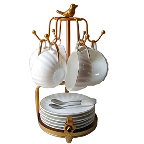 DUMRALBQE Tassenhalter Tasse Halter Kitchen Rack Kaffee Glas Abflussregal für Küchenzubehör von DUMRALBQE