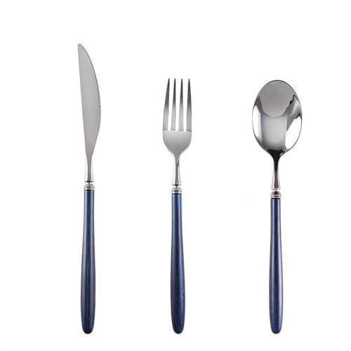 Edelstahlbesteck Haushalts-Steakmesser und Gabel Western Food Set für Heimrestaurant-Utensil Edelstahlbesteck Haushalts-Steakmesser und Gabel Western Food Set für Heimrestaurant-Utensil von DUMRALBQE