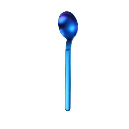 Löffel-Besteck-Set Erwachsene Abendessen Löffel Haushalt Edelstahl für Einfache Reinigung(Colour 3) von DUMRALBQE
