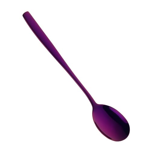 Löffel-Besteck-Set Kreativer Löffel mit langem Griff, Restaurant-/Hotellöffel für Einfache Reinigung(Colour 2) von DUMRALBQE