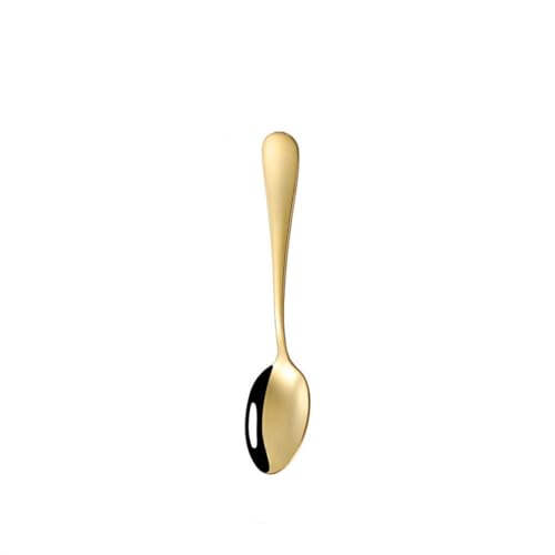 Löffel-Besteck-Set Spitz Dessert Kaffee Western Food Löffel für Einfache Reinigung(Colour 3) von DUMRALBQE