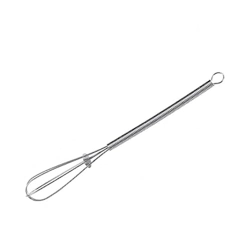 Schneebesen Mini Hand Schneebesen Ei Teig Mixer Küche für Kochen(Silver) von DUMRALBQE