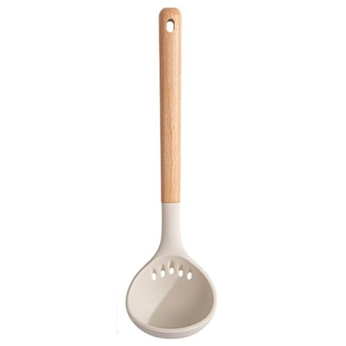 Suppenlöffel Suppenkelle mit Holzgriff for die Haushaltsküche für Kochen in der Küche Suppenlöffel Suppenkelle mit Holzgriff for die Haushaltsküche für Kochen in der Küche von DUMRALBQE
