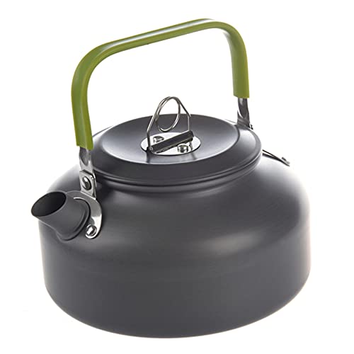 Teekessel 0,8L Tragbarer Ultra-Licht-Wanderwanderungs-Camping-Teekannenkaffeekanne im Freien für Camping im Haushalt von DUMRALBQE