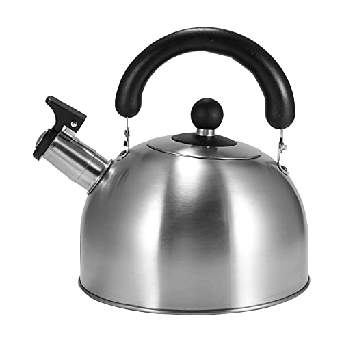 Teekessel Kessel mit Whistle Gas 3L Automatische Teekannenwasserkessel für Camping im Haushalt von DUMRALBQE