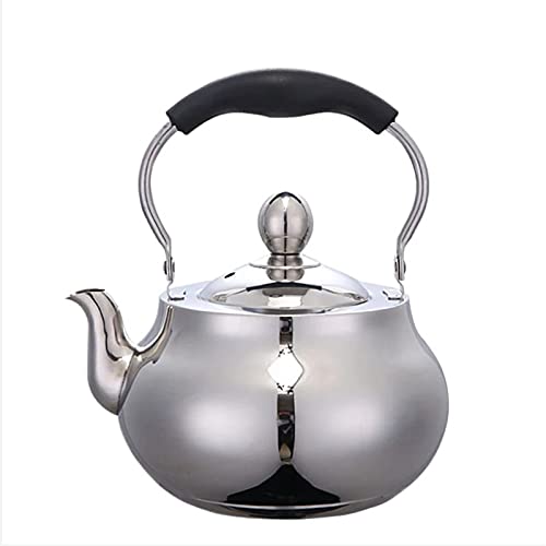 Teekessel Teekanne großer Kapazität Tee mit Mesh Filter Hotel Restaurants Vorräte für Camping im Haushalt(2.5L) von DUMRALBQE