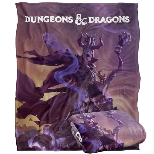 DUNGEONS AND DRAGONS Dungeon Master's Guide Art Silky Touch superweiche Überwurfdecke, 152 x 127 cm von DUNGEONS AND DRAGONS