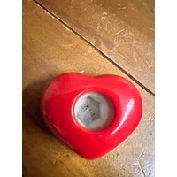 Funny Design Kerzenständer Für Baumkerzen Herzdesign Niedlich Rot von DUNKELROTde