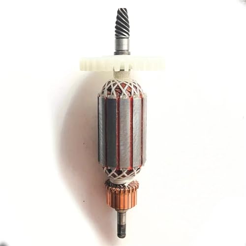 DUNLAP AC220-240V Rotorzubehör Passend for Makita 9227 9227C 9227CB 9237CB Poliermaschine Anker Rotor Stator Ankerspule Ersatz (Color : Rotor) von DUNLAP