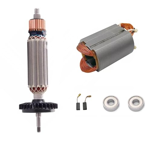 DUNLAP AC220V Antriebswelle Elektrische Hammer Anker Rotor Stator for GWS7-100 GWS7-100T GWS7-100ET GWS7-125 GWS7-125T GWS7-125ET(Full Set) von DUNLAP