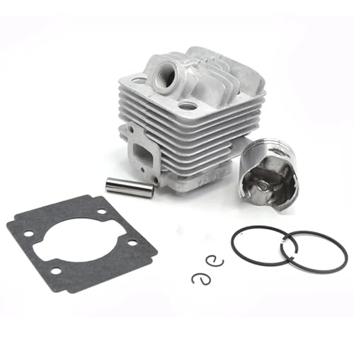 DUNLAP CG260 Zylinder KIT 34MM Alten Stil Fit for ZENOAH BG260 1E34F 25CC Trimmer Zylinder Montage KOLBEN Ringe PIN Clip ASY FREISCHNEIDER von DUNLAP