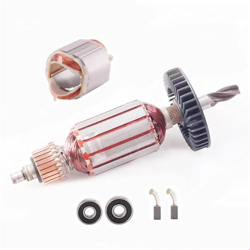 DUNLAP Ersatz 4 Zähne Anker Rotor Stator for GBH2-20 GBH2-20S GBH2-20SE GSB18-2 Hammer Rotor Stator Spule(Full Set) von DUNLAP
