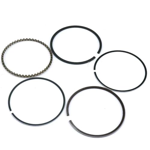 DUNLAP GXV140 60 MM/64 MM KOLBENRINGE SET Passend for 4T 5HP VERTIKALWELLENMOTOR HR195 HRA215 HRB215 HRC/HRM215 RASENMÄHER-WASSERPUMPE(64MM piston Ring) von DUNLAP