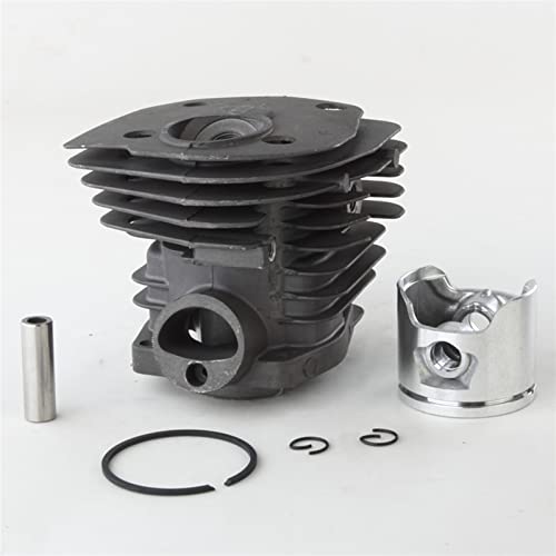 DUNLAP NIKASIL PLATED 44MM Zylinder-Kolben-Motor-Motor-Kit passend for 350 353 351 346 XP 346XP Kettensägenteile von DUNLAP