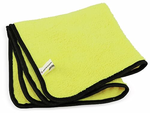 Dunlop Mikrofaser-Autotrocknungstuch – Reinigungstuch – Mikrofasertuch – Reinigungstuch – Fenstertuch – 40 x 40 cm Gelb Dunlop Mikrofaser-Autotrocknungstuch – Reinigungstuch – Mikrofasertuch – Reinigungstuch – Fenstertuch – 40 x 40 cm Gelb von DUNLOP