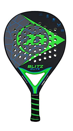 Dunlop Sports Blitz Elite Green Padelschläger, Schwarz/Grün von Dunlop Sports