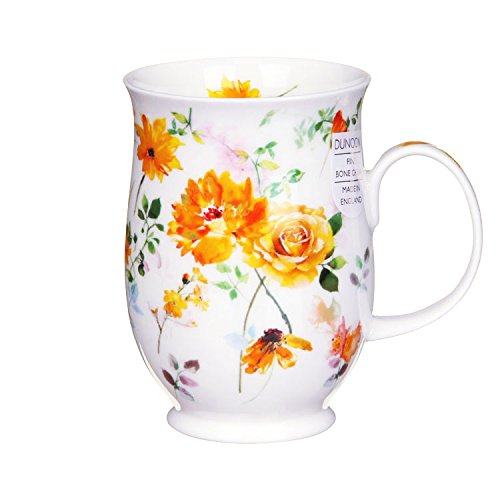 Becher Suffolk Floral Harmony Yellow - 0,31l von Dunoon