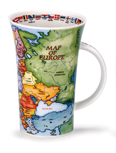 DUNOON Glencoe Map of Europe von DUNOON