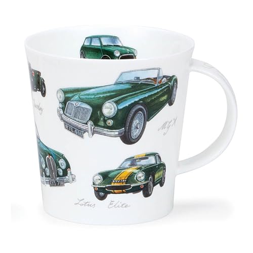 Dunoon Becher Cairngorm Classic Cars Green - 0,48l von Dunoon