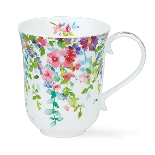 Dunoon Becher Braemar Trailing Flowers Pink - 0,33l von Dunoon