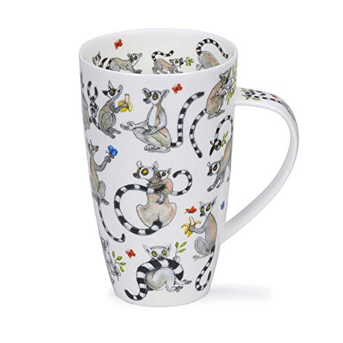 Dunoon Henley Fine China Follow The Lemur Tasse, 600 ml von Dunoon