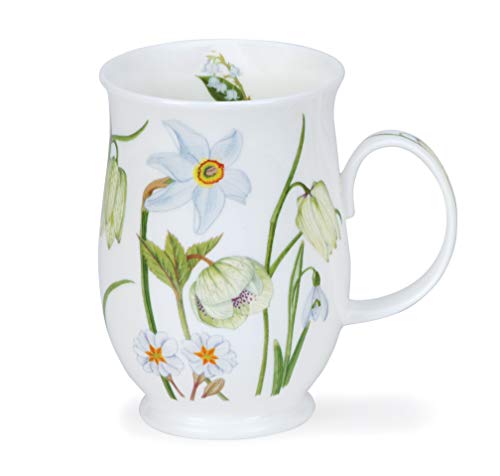 Dunoon Tasse Motiv Sonata Floral Collection Weiß von Dunoon