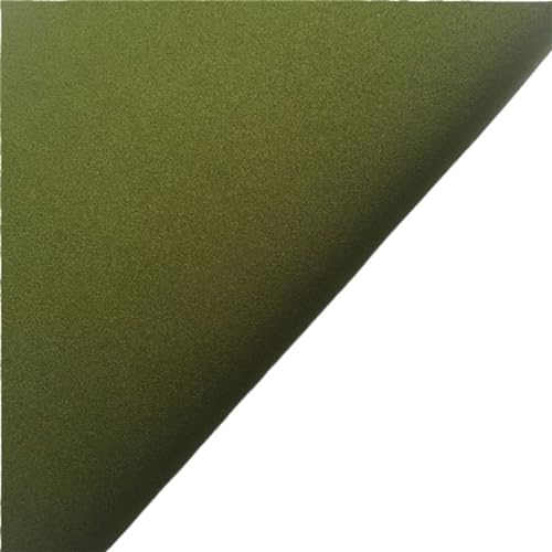 Neopren Stoff 2,5 mm Dickes Gummi-Neopren-Tauchstoff-Tauchmaterial(Dark Green) von DUNSBY
