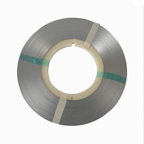 Nickelband 1 kg/Rolle reiner Nickelstreifen 99,96% for Li 18650 Akku Punktschweißmaschine Nickelgürtel for Akkupacks Aluminium(0.1x5mm) von DUNSBY