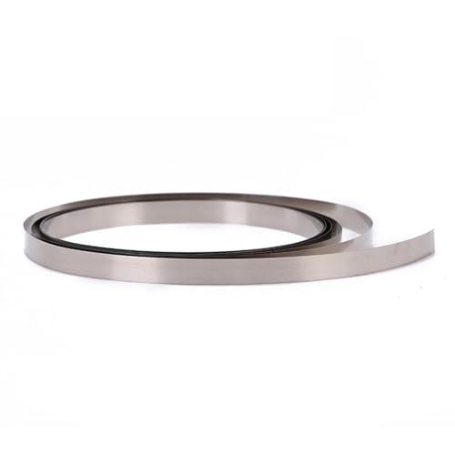 Nickelband 10 m/Rolle Nickelstreifen, vernickelter Stahlstreifen for 18650 Lithium-Akku, Schweißband, Nickelgürtel(0.12x5mmx10M) von DUNSBY