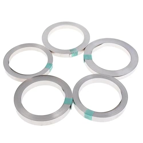 Nickelband 5 Stück Nickelstreifenband for Li 18650 Batterie Spot(E) von DUNSBY