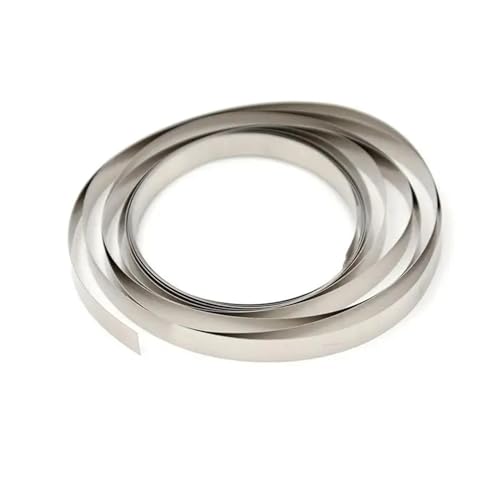 Nickelband Tolles 8 mm vernickeltes Stahlbandband for Li 18650 Akku, Punktschweißen, kompatibel mit Punktschweißgerät(2mX0.12mmX8mm) von DUNSBY