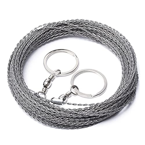 Handgezeichnete Seilsäge im Freien 304 Edelstahldrahtsäge Camping Holzbearbeitung super feiner Handsägedraht DUO ER (Blade Length : 15m) von DUO ER