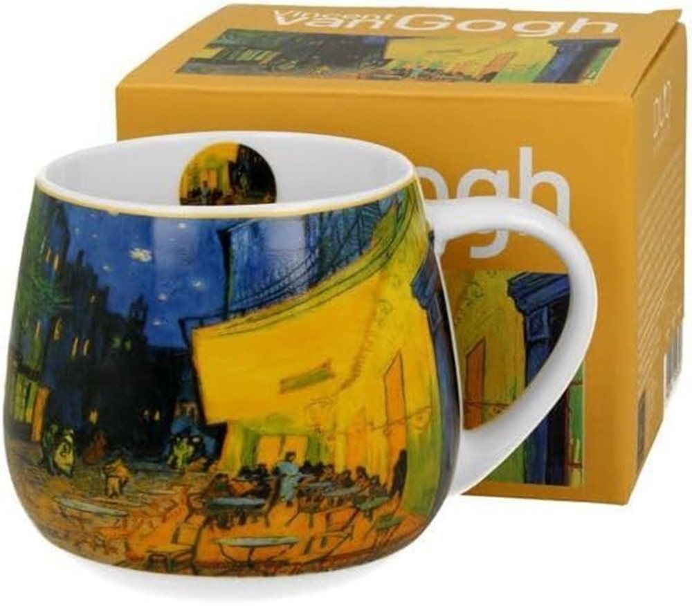 DUO Porcelain Collection Tasse Duo Fassbecher 430ml / Tee / Kaffetasse, Porzellan, TERRACE AT NIGHT inspired by Van Gogh DUO Porcelain Collection Tasse Duo Fassbecher 430ml / Tee / Kaffetasse, Porzellan, TERRACE AT NIGHT inspired by Van Gogh von DUO Porcelain Collection