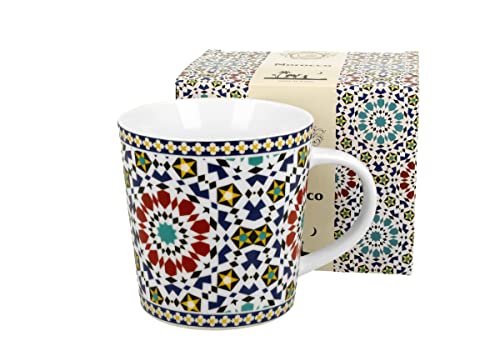 Duo ETNO Latte Becher 450 ml MAROKO New Bone China Porzellan von Duo