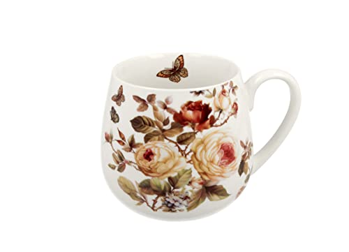 DUO FLORAL Fassbecher 430 ml ZAHRA New Bone China Porzellan von DUO