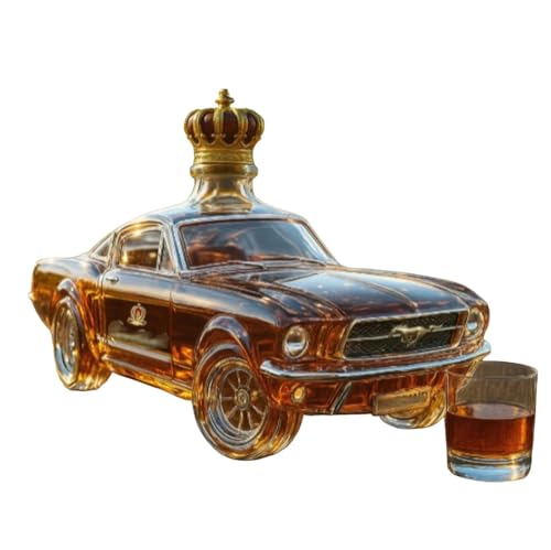300 ml Whisky Dekanter Weinflaschen Kunststatue – Auto Whiskyflaschen Statuen kreative auslaufsichere, leere Weinkaraffe, Spirituosenspender Ornamente 300 ml Whisky Dekanter Weinflaschen Kunststatue – Auto Whiskyflaschen Statuen kreative auslaufsichere, leere Weinkaraffe, Spirituosenspender Ornamente von DUOAZJL