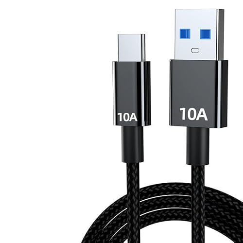 120W 10A Schnellladekabel Typ C für Huawei P50 P40 Pro USB 2.0 Datenübertragungskabel für Samsung Xiaomi Oneplus USB C-Kabel von DUOBAGMA