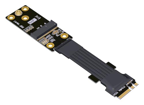 DUOCAI M.2 Key AE Wi+Fi-Karten-Verlängerungskabel M.2 auf M.2 R55SF4.0 R55SL 4.0(15cm,R55SL 4.0) von DUOCAI
