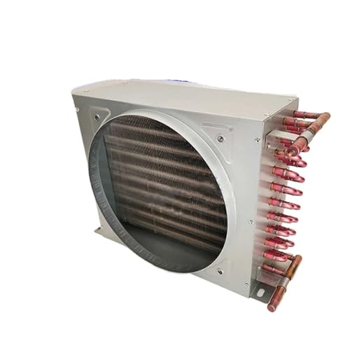 DUOCAI verdampfer kondensator kupferrohr 320 * 280 * 225mm Kondensator Mit Lüfter Luftgekühlter Kupferrohrkühlschrank Öl Wassergekühlter Heizkörper Vitrine(Condenser) von DUOCAI