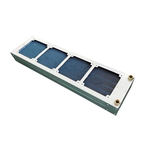 DUOCAI verdampfer kondensator kupferrohr 544,5 * 145 * 60mm Kleiner Kondensator Wasserkühlung Kühler Computer Wasserkühlung Computer Kühler DIY Wärmetauscher JG1202-04B(Condenser - Fan) von DUOCAI