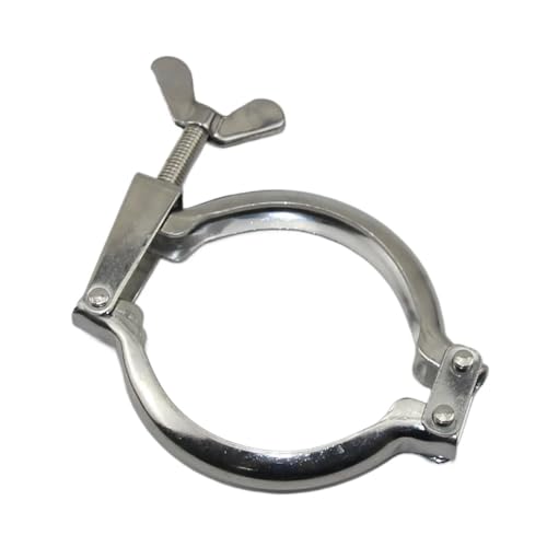 Tri-Clamp Edelstahl Sanitär 0,5 "0,75" 1 "1,5" 2 "3" 4 "Tri Clamp 304 Edelstahl Sanitär fitting 50,5mm Ferrule OD Fit 38mm Rohr OD(64mm) von DUOCAI